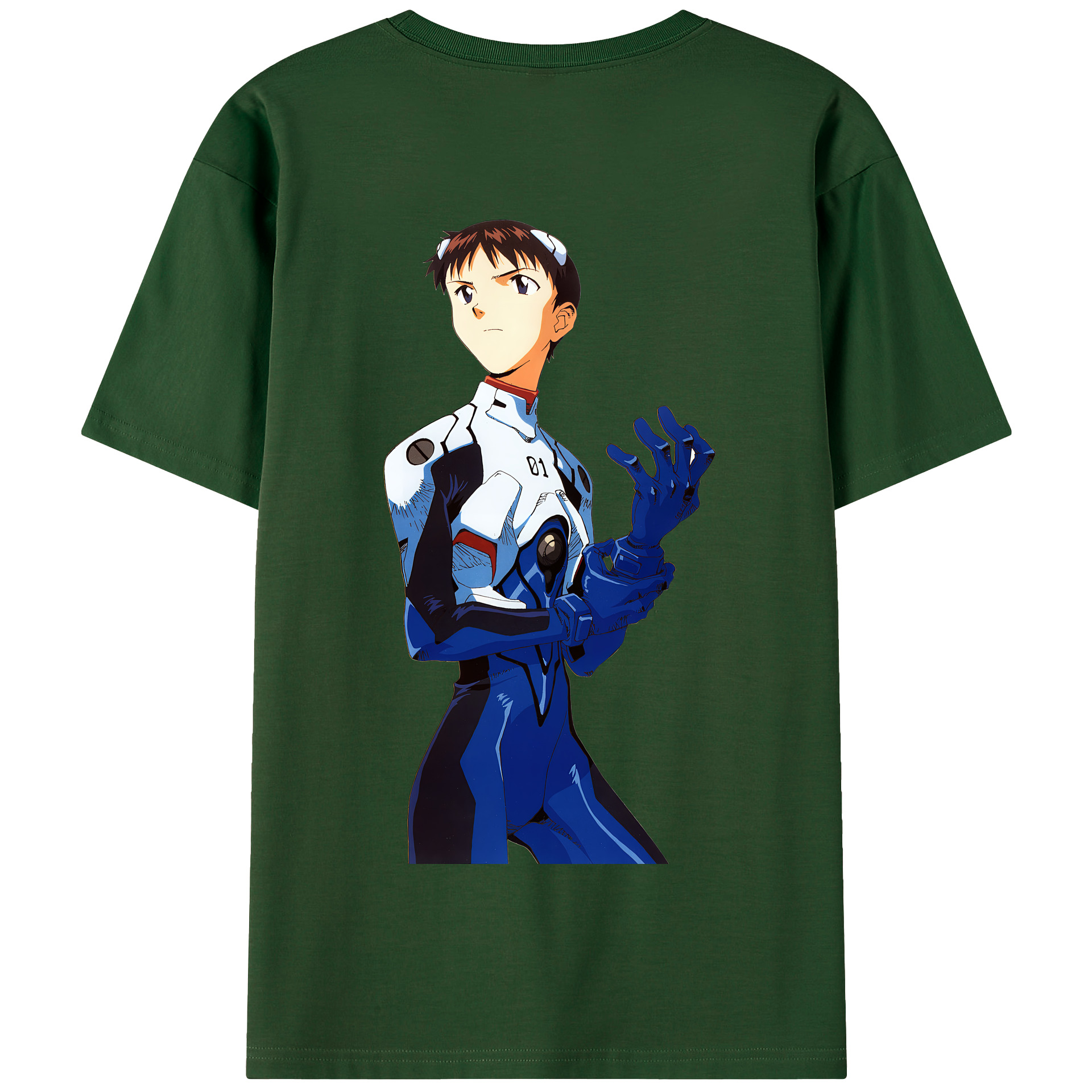 （画像用） EVA 新世紀エヴァンゲリオン 綿100％半袖Tシャツ（背面プリント）